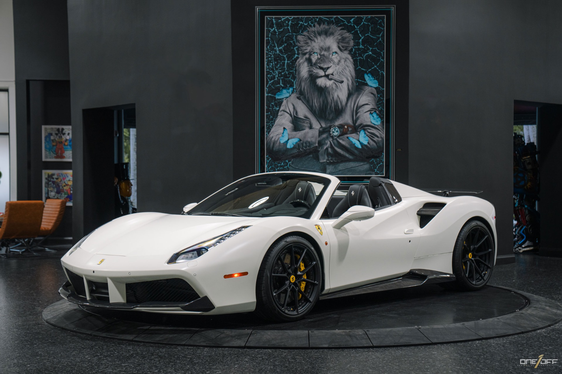 フェラーリ ガーメントバック Used 2018 Ferrari 488 Spider w/ Novitec Carbon, Anrky Wheels +